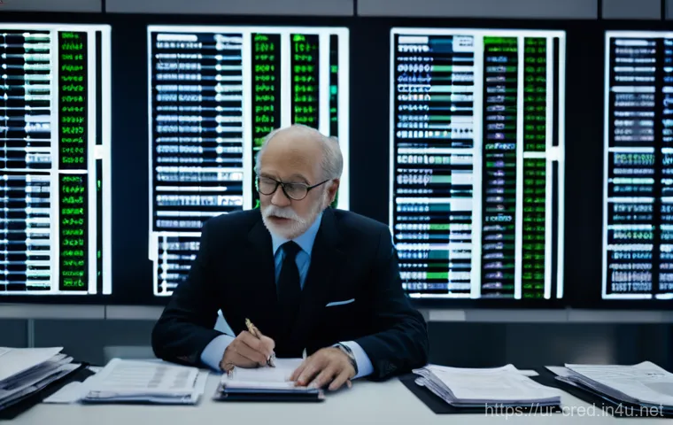 신용분석사 실무에서의 데이터 분석 활용 - **"Evolution of Credit Analysis: From Manual to Data-Driven"**
    A split image representing the hi...