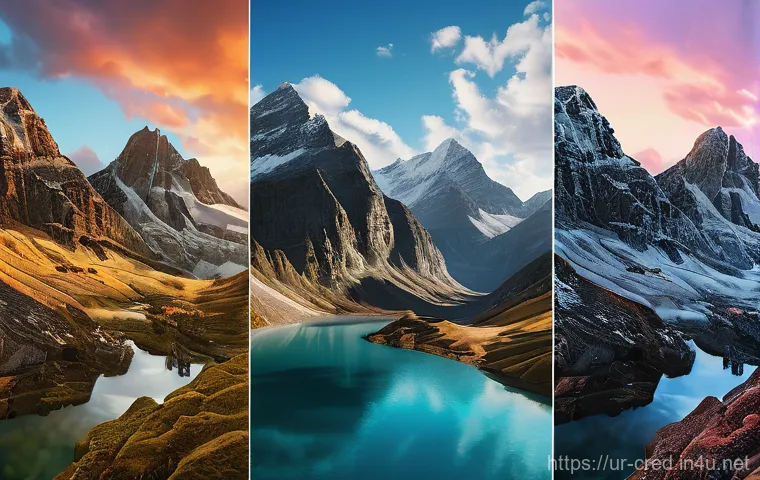 신용분석사 관련 무료 학습 자료 - Here are three detailed image prompts: