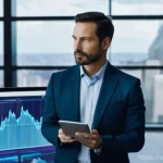 신용분석사로서 필요한 리더십 스킬 - **Prompt:** A diverse group of professional credit analysts, including men and women aged between 30...