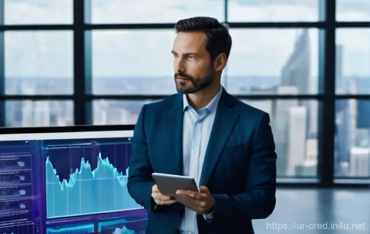 신용분석사로서 필요한 리더십 스킬 - **Prompt:** A diverse group of professional credit analysts, including men and women aged between 30...